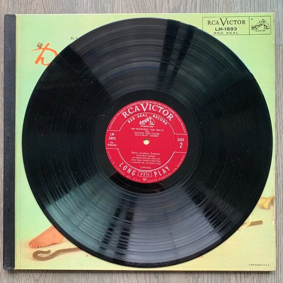 Vintage 1955 Ravel Daphnis and Chloe Vinyl – Charles Munch, Boston Symphony - Picture 8 of 8